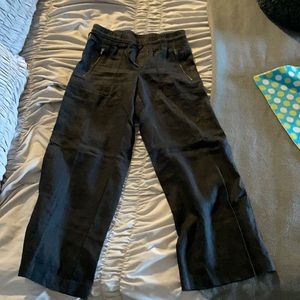 Athleta Cabo Wide Leg Linen Pants 2P